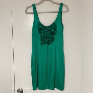 Alexia Admor small forest green dress with pockets!
